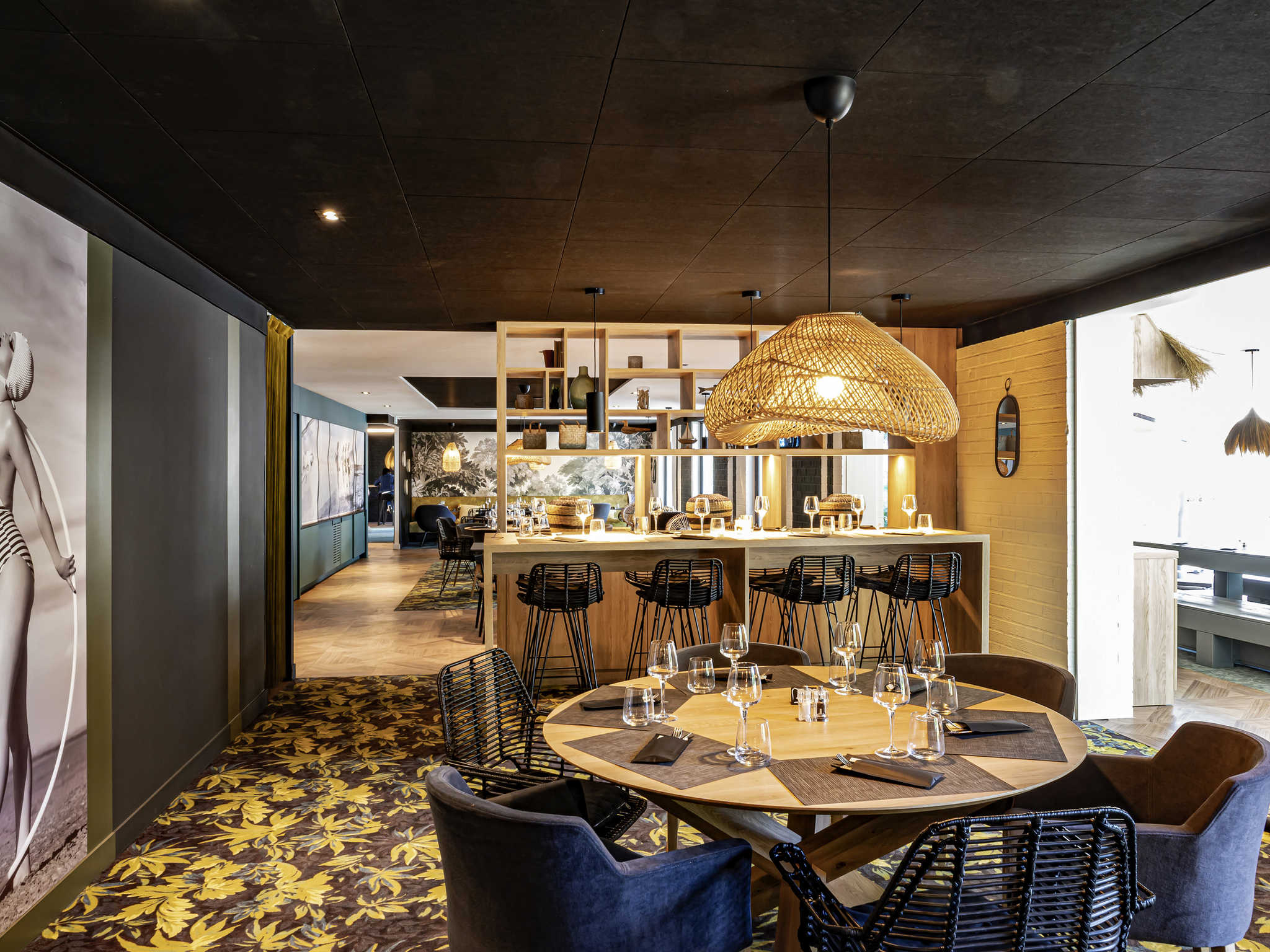 Restaurant créé par un décorateur et architecte d’intérieur à Lille