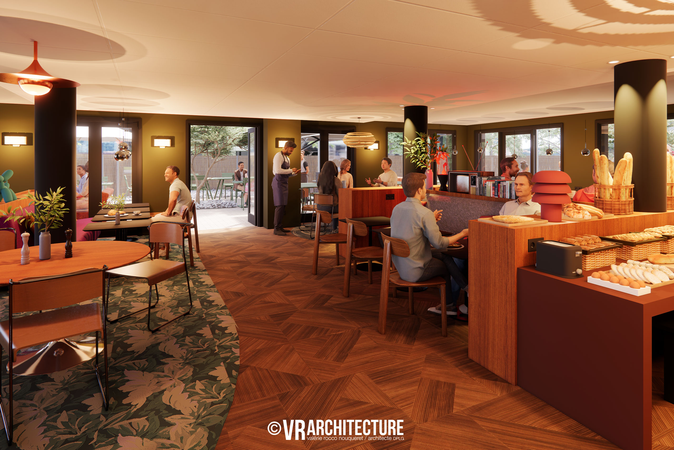 Architecte Lille Hotel renovation hotellerie VR-architecture