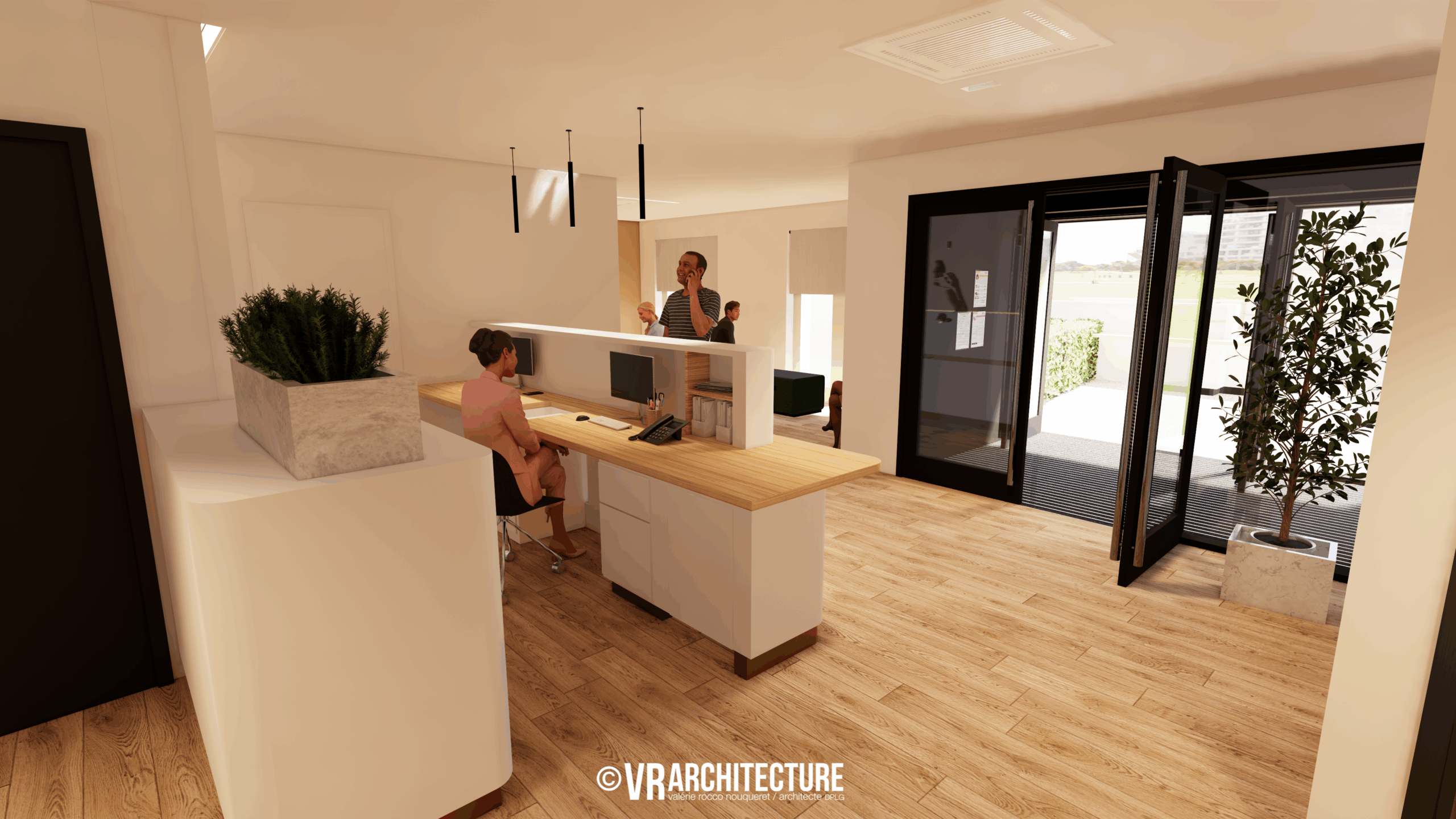 Architecte Lille Renovation Cabinet dentaire medical Nord VR-architecture