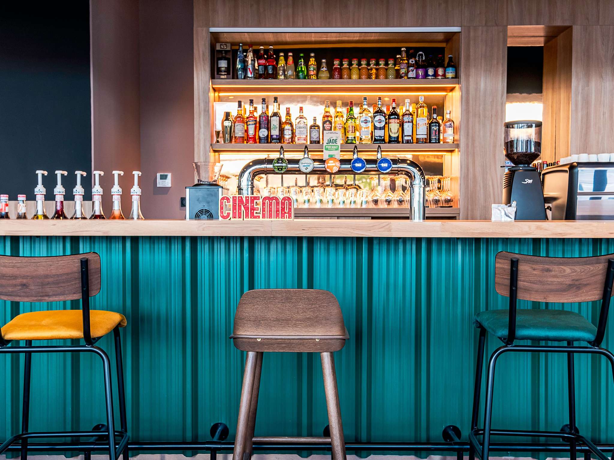 Construction du lobby de l'hôtel Apollo à Lens