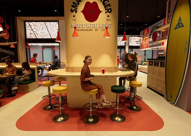 Création d&rsquo;un fast food – Valenciennes (59)